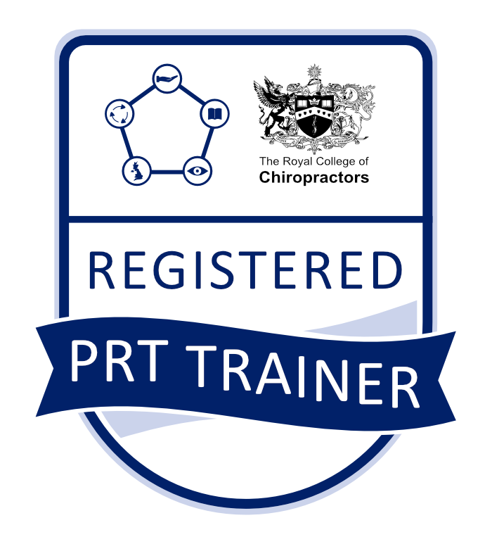 The Royal College of Chiropractors Registered PRT Trainer Icon